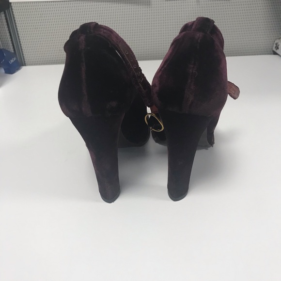 Saint Laurent Velvet heels - Picture 2 of 6